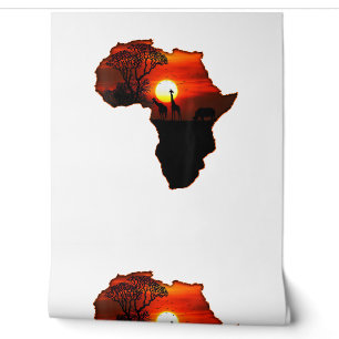 Africa T Shirt Map Africa T-Shirt South African Su Tapete