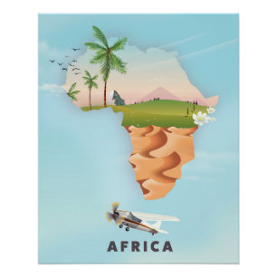 Africa Travel Poster