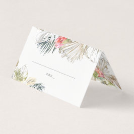 Africain Safari Floral | Carte Mariage