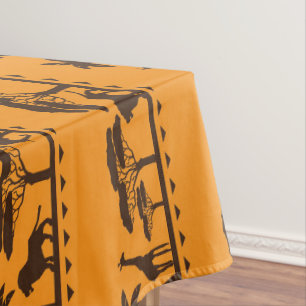 Africain Tribal motif Nappe animale