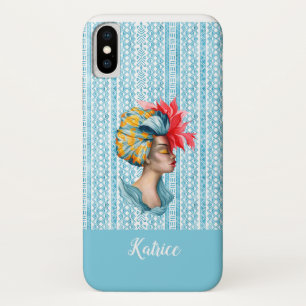 Africaine femme iPhone X Coque