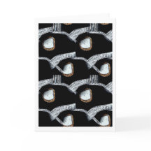 African Abstract Greeting Card