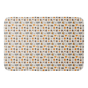 African Abstrakt Geometry Bath Mat Badematte
