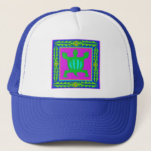 African Adinkra Crocodile - Adaptability Truckerkappe