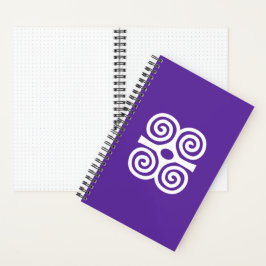 African Adinkra Notebook Notizbuch