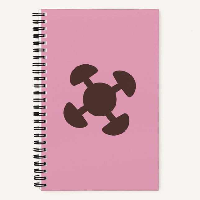 African Adinkra Notebook Notizbuch (Vorderseite)
