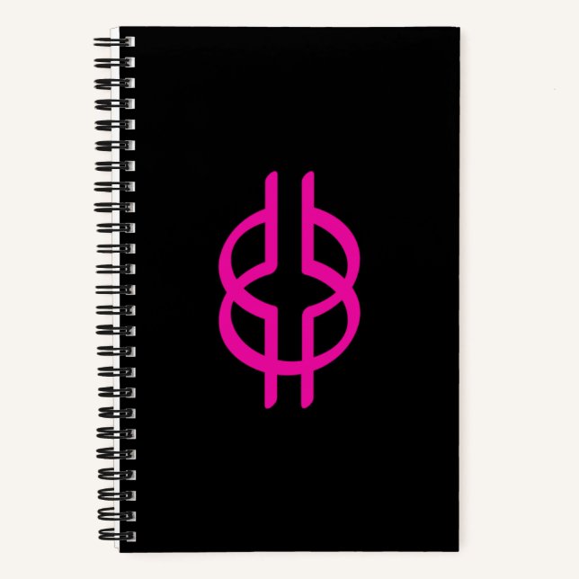 African Adinkra (Wisdom Knot) Notebook Notizbuch (Vorderseite)