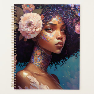 African American Black Goddess Queen Imaginaire Ar