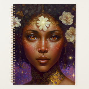 African American Black Goddess Queen Imaginaire Ar