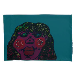 African-American Cartoon Character Pillowcases Kissenbezug