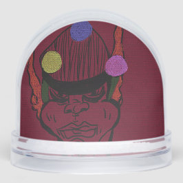 African-American Futuristic Traveler Snow Globe Schneekugeln