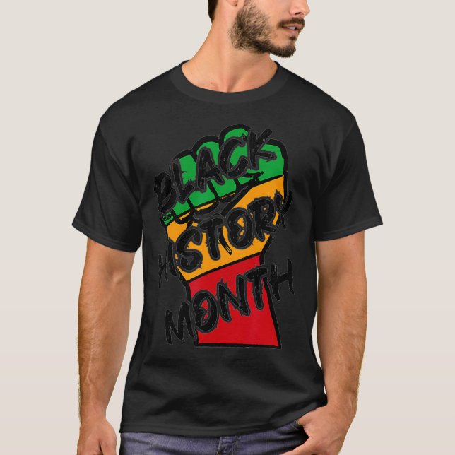 African American History Black American Apparel Wo T-Shirt (Vorderseite)