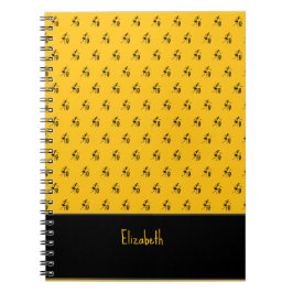 African Art, Festival Dance, Orange Notizblock