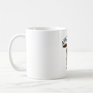 African Art Giraffe Head Kaffeetasse