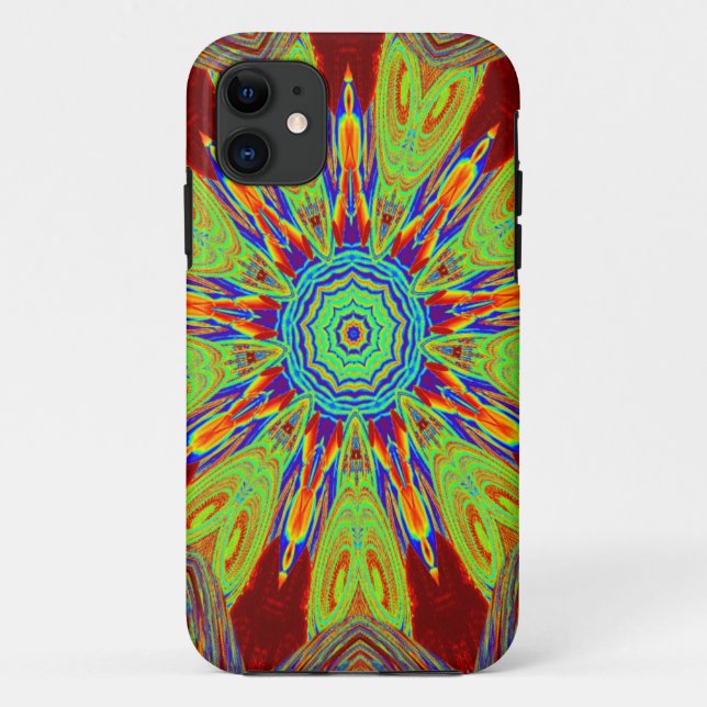 African Asian European Ethnic Pattern Case-Mate iPhone Hülle (Rückseite)