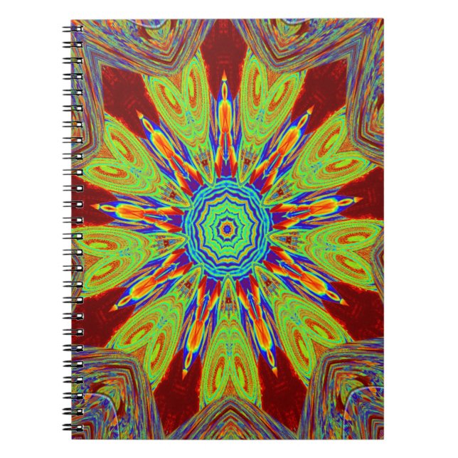 African Asian European Ethnic Pattern Notizblock (Vorderseite)