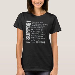 African Black History Monat Ich unterstütze alle F T-Shirt