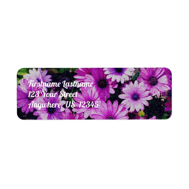 African Daisy Blume Vintag Look Address (Vorne)