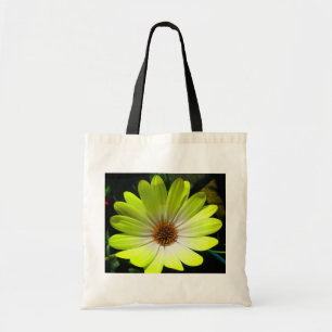 African Daisy Fluorescent Yellow Budget Totbeutel Tragetasche