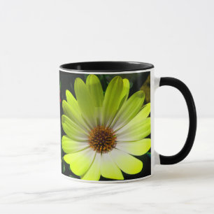 African Daisy Fluorescent Yellow Tasse