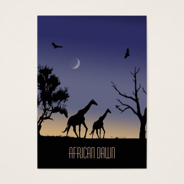 African dawn (Devant)