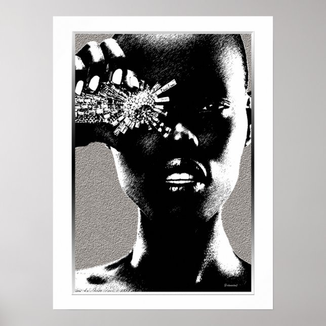 African Fashion Diamond Poster (Vorne)