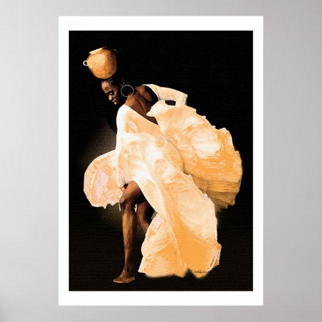 African Folk Dance Poster (Vorne)