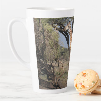 African Giraffe Late Tasse