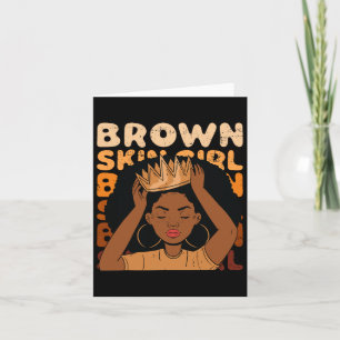 African Girls Brown Skin Girl Black Melanin Junete Karte