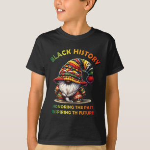 African Gnome Black History Month T-Shirt