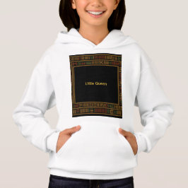 African Gold Kente Kids Hoodie