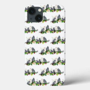 African Grey Papageien-Party-iPad-Hülle Case-Mate iPhone Hülle