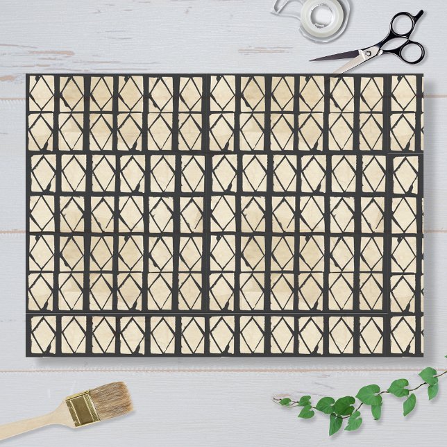 African Inspired Diamond Pattern Tissue Paper Seidenpapier (Von Creator hochgeladen)