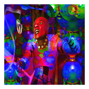 African Knight Fotodruck