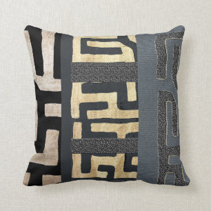 African Kuba Cloud Print Kissen