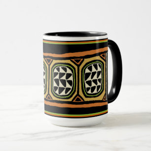 African Kuba Textile Design Tasse