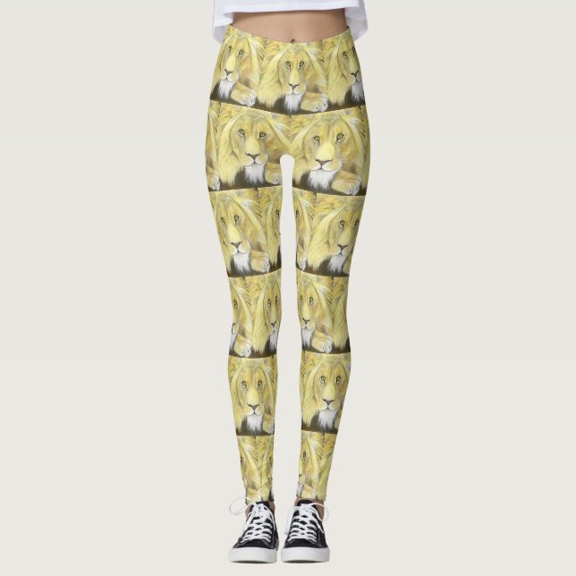 African Lion Leggings (Vorderseite)