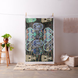 African Masks V1 Stoff