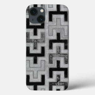 African Mudcloth Textile with Geometric Patterns title_seo2