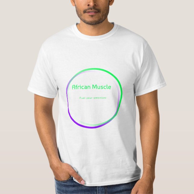African Muscle! T-Shirt (Vorderseite)