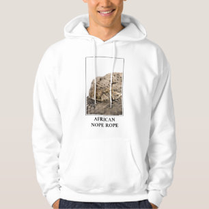 African Nope Rope - Puff Adder Snake Gefahr Hoodie
