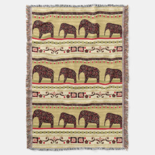 African Patchwork Decke