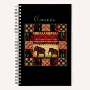 African Patchwork Notizbuch