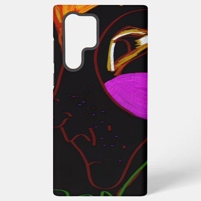 African Phoenix Rising IPhone Case Samsung Galaxy Hülle (Rückseite)