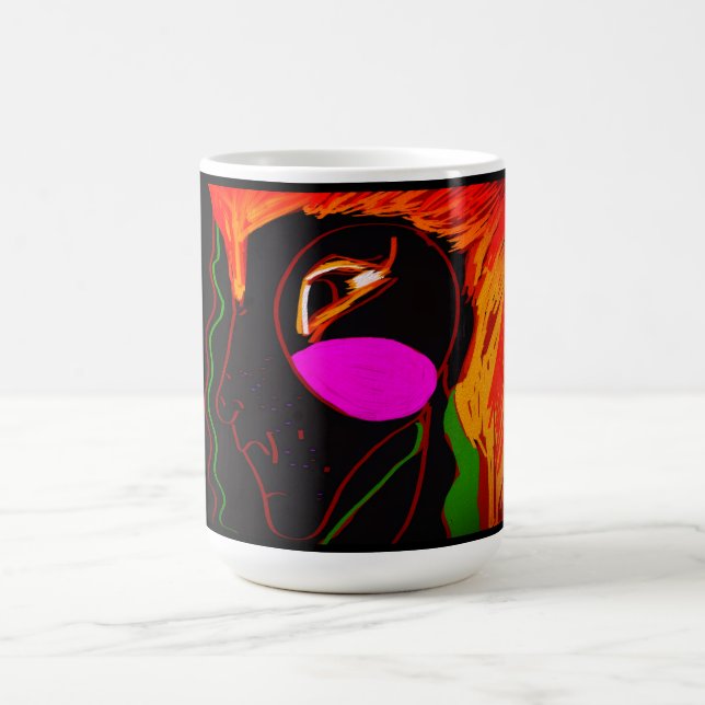 African Phoenix Rising  Kaffeetasse (Mittel)