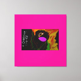 African Phoenix Rising Leinwanddruck