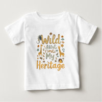 African Print Baby Bib - Stolz auf meine Wurzeln