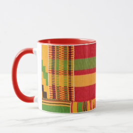 African Print Tasse