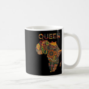African Queen Art for Girls Women African Print Ke Kaffeetasse