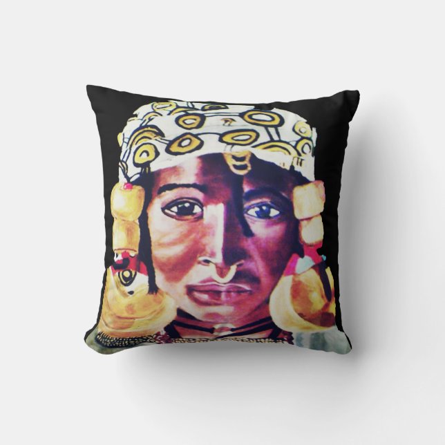 AFRICAN QUEEN Kissen (Vorderseite)